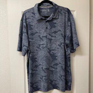 Walter Hagen Men's Polo/Golf  Short-Sleeve Lite/Dark Grey XL